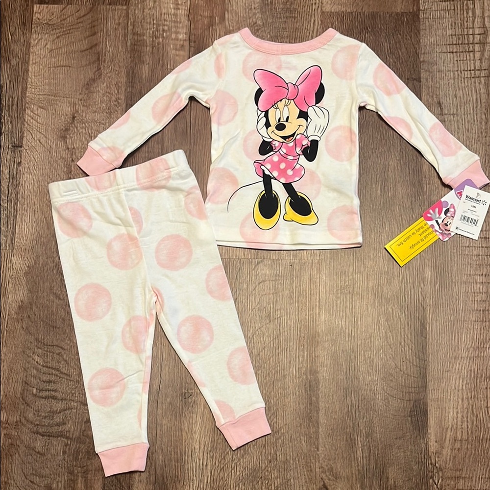 Disney Minnie Mouse Pink Pajamas